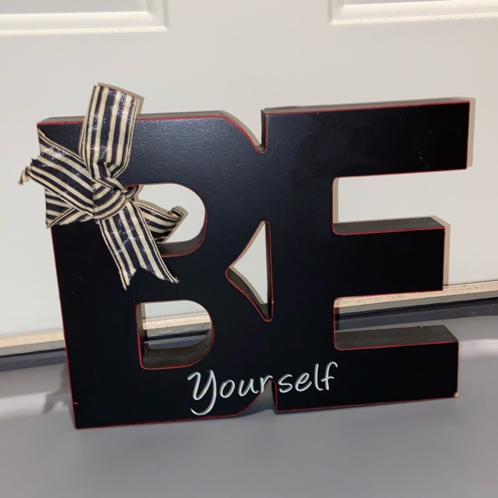Be Yourself Wall Decor